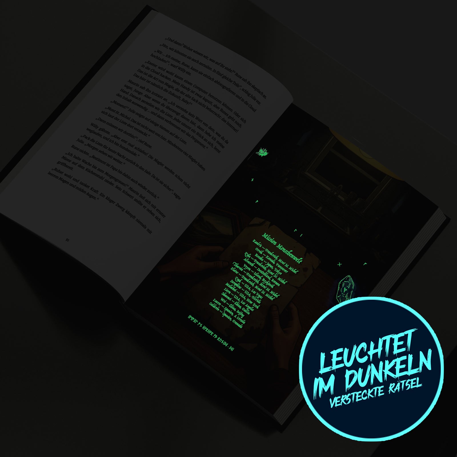 RUNED 2 - Die Schatten von Halloween | Inkl. UV-Lampe