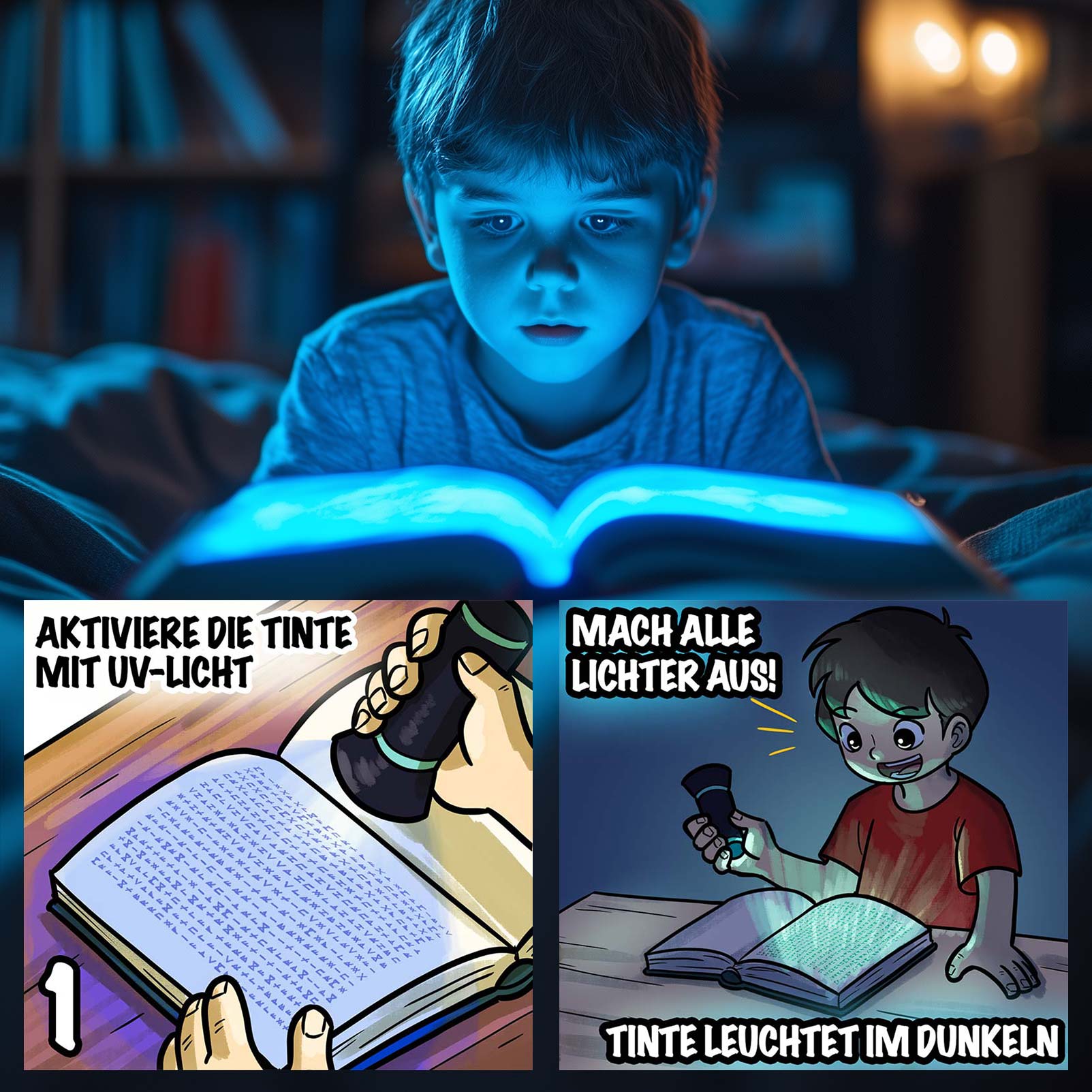 RUNED 2 - Die Schatten von Halloween | Inkl. UV-Lampe