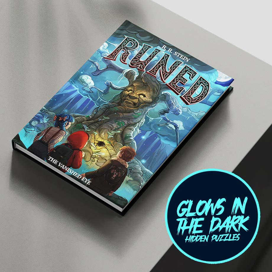 RUNED - The Vanished Eye | Incl. UV-Lamp (English Hardcover)