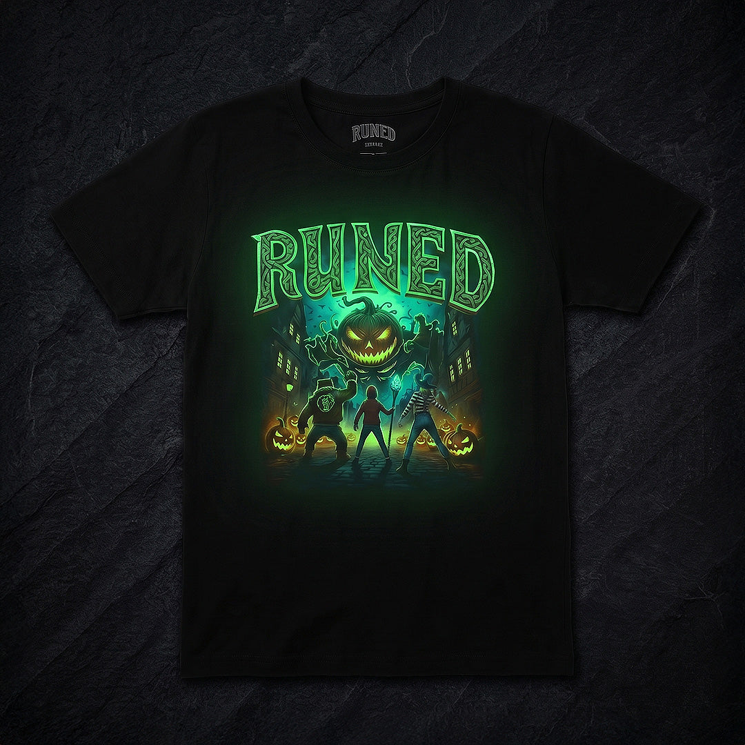 RUNED T-Shirt mit leuchtender Zaubertinte