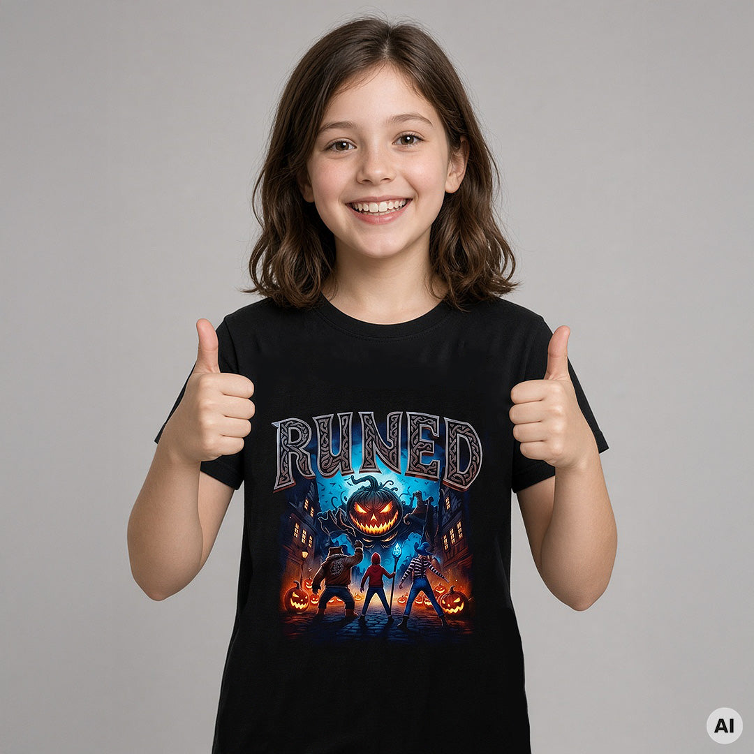 RUNED T-Shirt mit leuchtender Zaubertinte