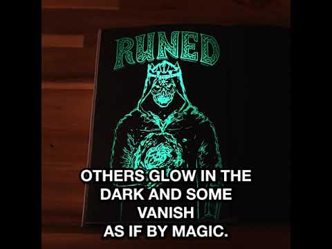 RUNED - The Vanished Eye | Incl. UV-Lamp (English Hardcover)